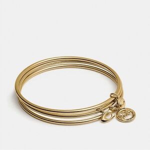 Coach 3 piece Bangle Set